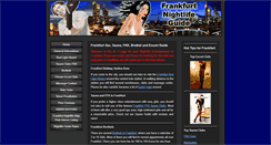 Desktop Screenshot of frankfurt-nightlife-guide.com